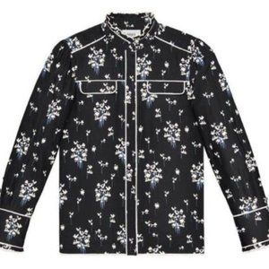 NWOT ERDEM X H&M Women’s Black Floral Silk Pajama